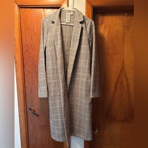 Plaid Houndstooth Shacket